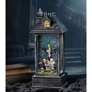 Disney Halloween Swirling Glitter Lantern with Lights‎ & Music New in Box!